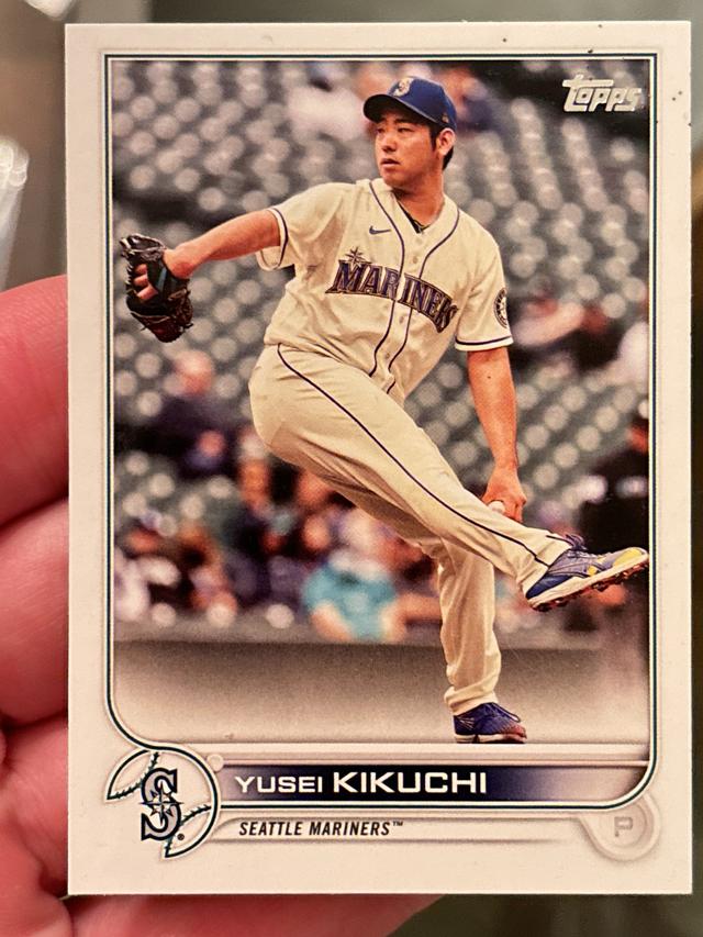 2022 Topps Series 2 Yusei Kikuchi BASE Base #531