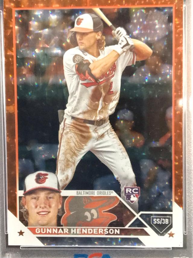 2023 Topps Series 1 Baltimore Orioles Orange Foilboard /299 #112