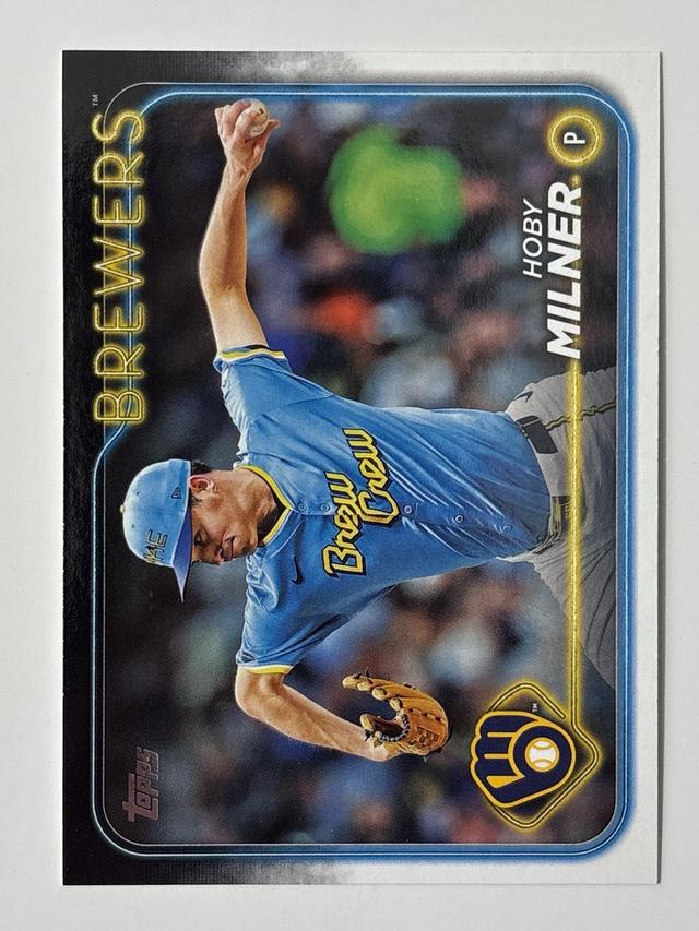 2024 Topps Update Series Hoby Milner ﻿Base Set #US87