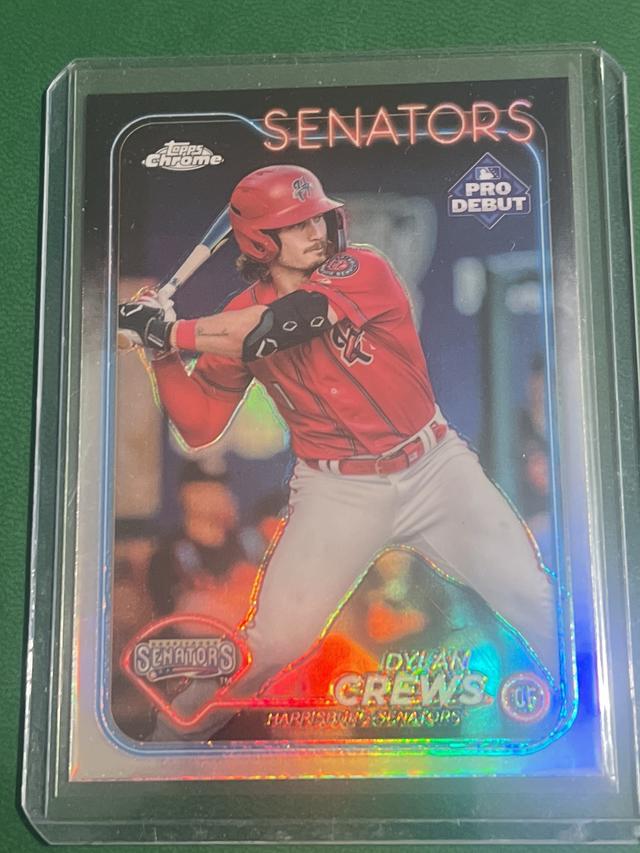 2024 Topps Pro Debut Dylan Crews Chrome #PDC-128