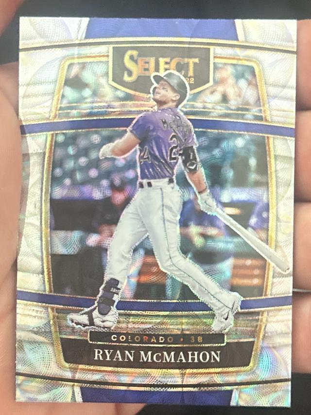 2022 Panini Select Ryan McMahon Base Set Cosmic #29