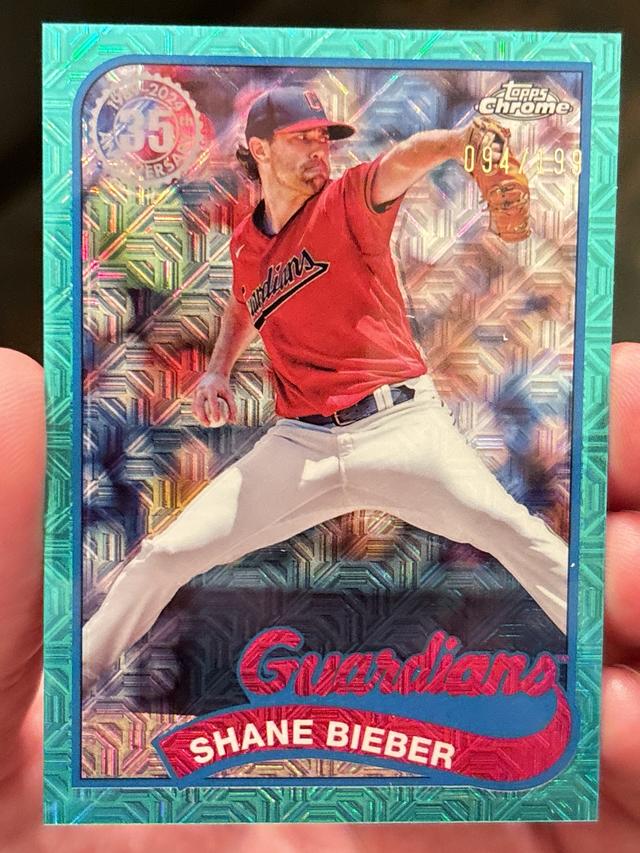 2024 Topps Series 2 Shane Bieber /199 #2T89C-34