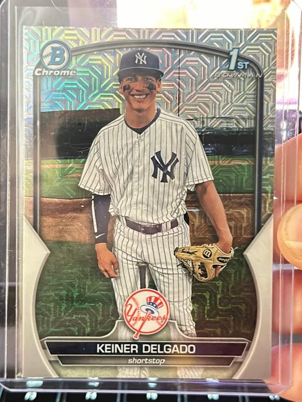 2023 Bowman Chrome Mega Keiner Delgado BOWMAN CHROME MEGA CARDS #BCP-191