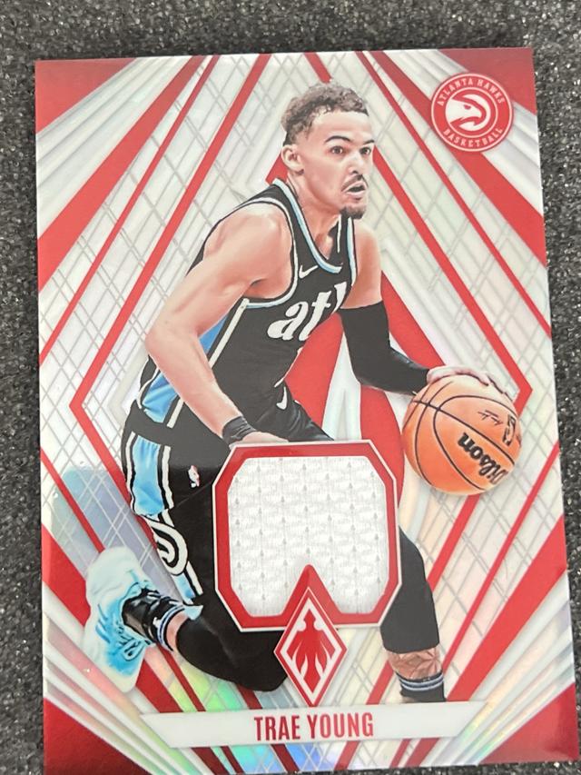 2023-24 Panini Phoenix Basketball Trae Young Veteran Materials #VM-YNG