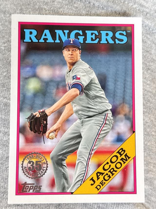 2023 Topps Series 2 Jacob deGrom 1988 TOPPS BASEBALL #2T88-24