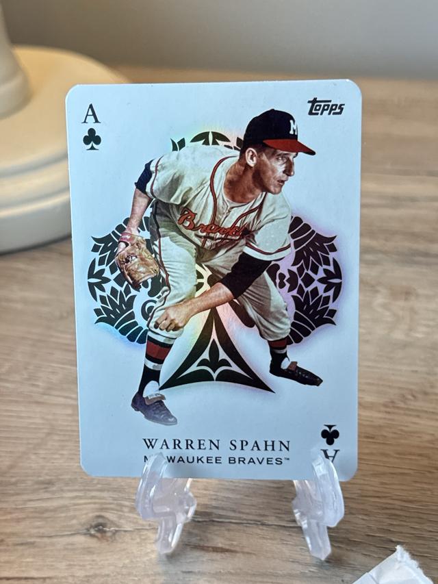 2023 Topps Update Series Warren Spahn ALL ACES #AA-61