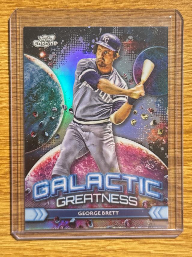 2024 Topps Cosmic Chrome George Brett Galactic Greatness #GG-7