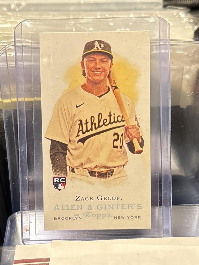 2024 Topps Allen & Ginter Zack Gelof Rookie Design Variations Mini #RD-12