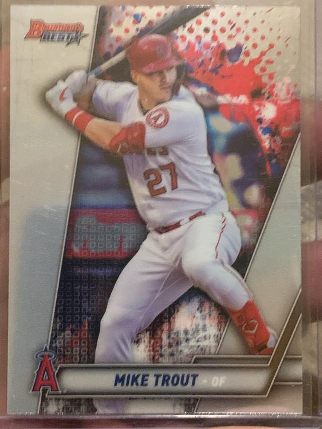 2019 Bowman Best Mike Trout VETERANS AND ROOKIES #1