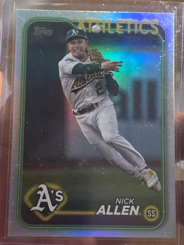 2024 Topps Series 2 Nick Allen BASE SET Rainbow Foil #599