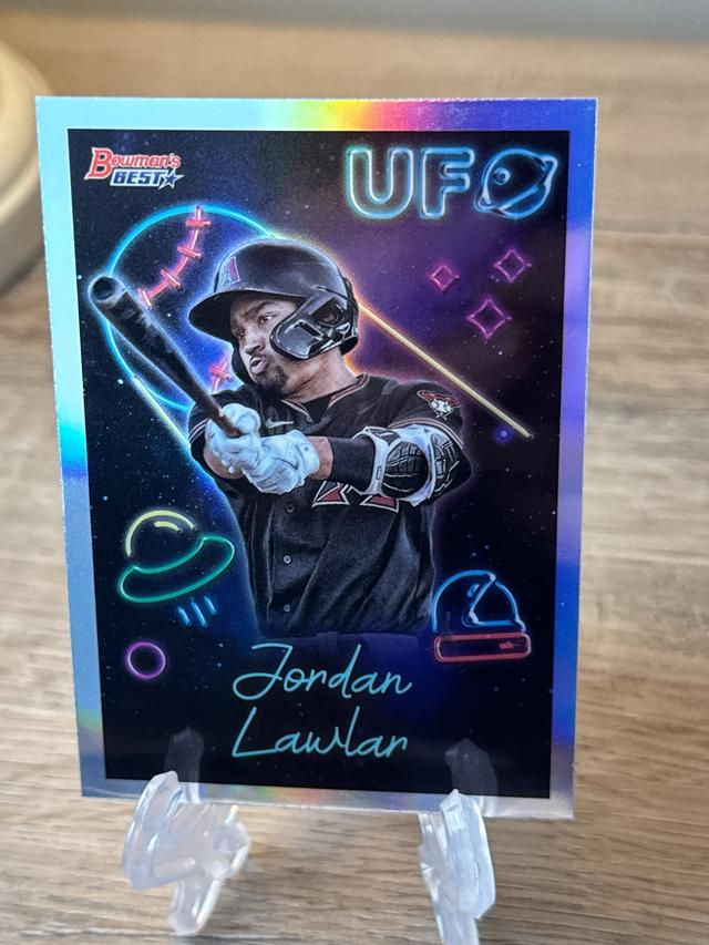 2022 Bowman's Best Jordan Lawlar Bowman UFO Set #UFO-2