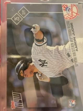 2017 Topps Now Aaron Judge ﻿MLB #654