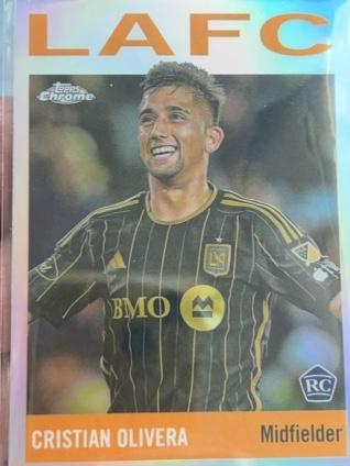 2024 Topps Chrome MLS Cristian Olivera 1964 Football #64T-8