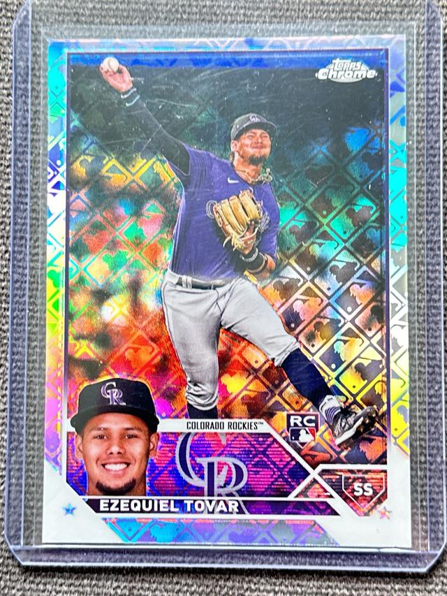 2023 Topps Logofractor Ezequiel Tovar BASE CARDS #106