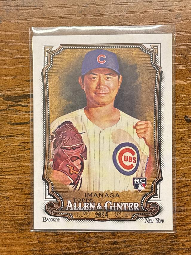 2024 Topps Allen & Ginter Shota Imanaga RC Cubs #181