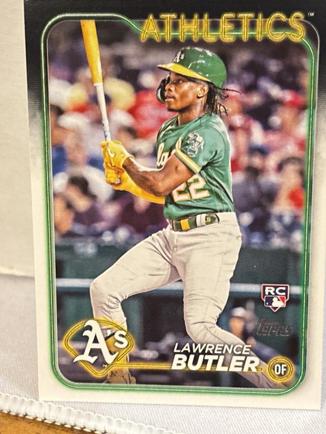 2024 Topps Series 2 Lawrence Butler BASE SET #676