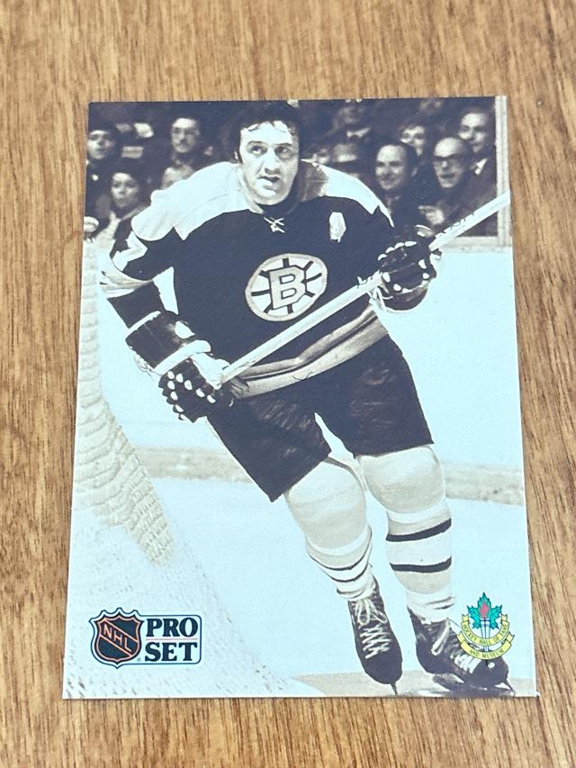 1991-92 Pro Set Hockey Phil Esposito  ﻿NHL #594