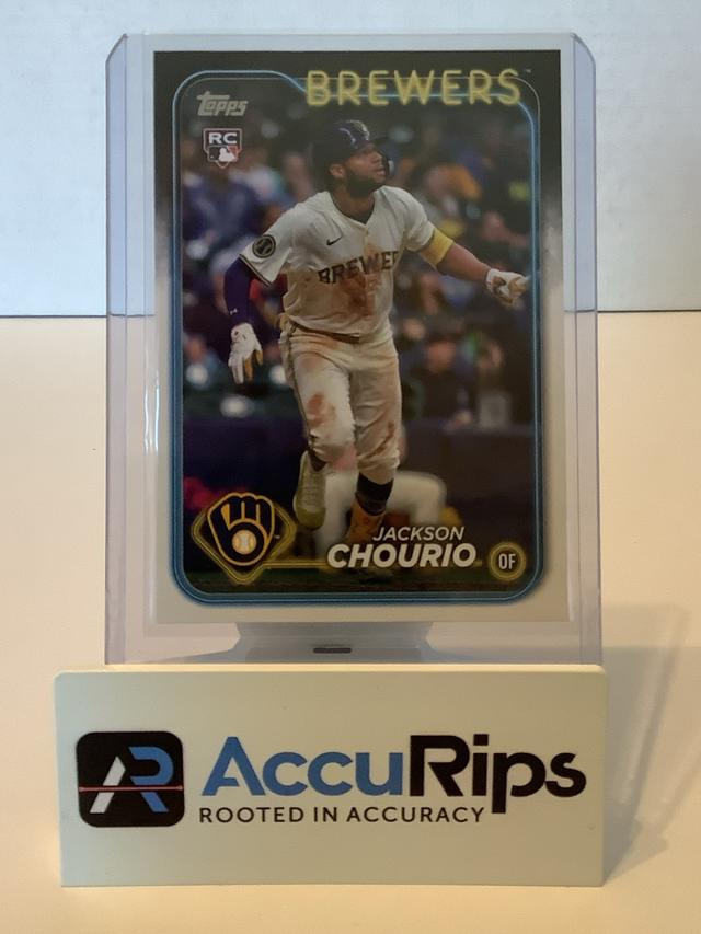 2024 Topps Update Jackson Chourio ﻿Rookie RC #US240