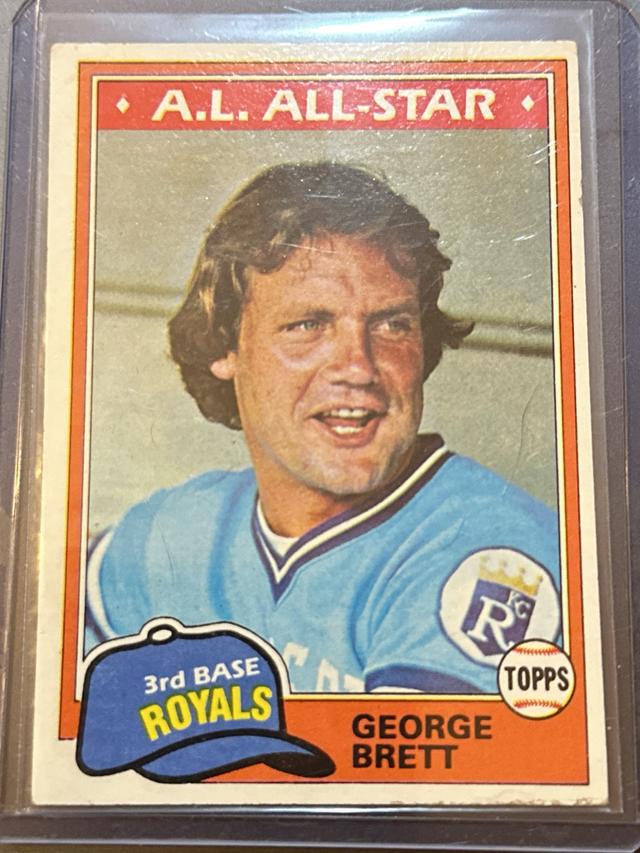 1981 Topps George Brett 1981 Topps Baseball Set #700