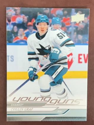 2024-25 Upper Deck Series 1 Collin Graf Young Guns #223