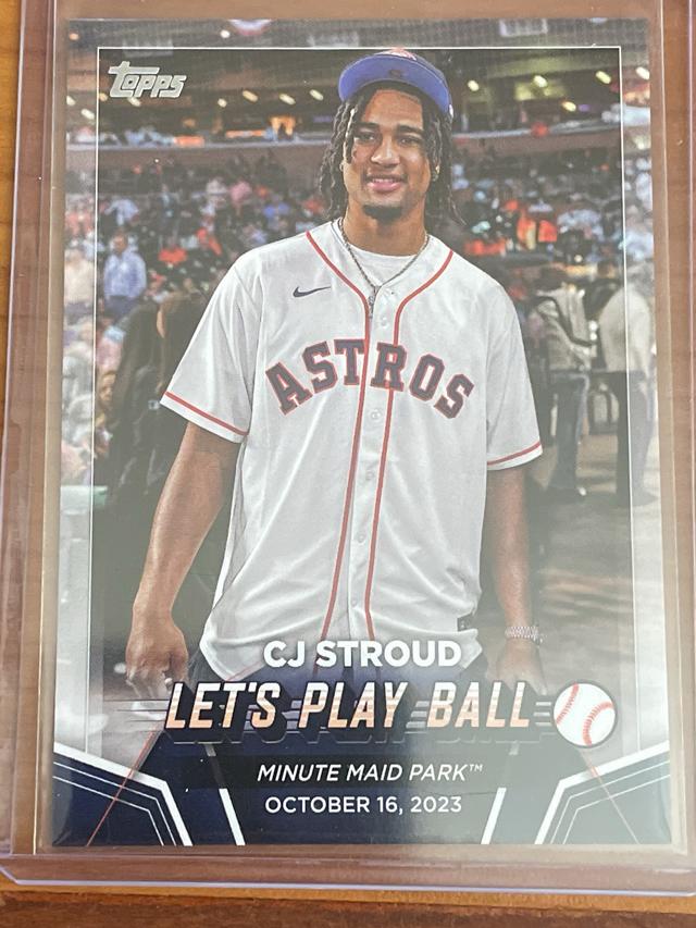 2024 Topps Series 2 CJ Stroud 2023 PLAY BALL #PB-1