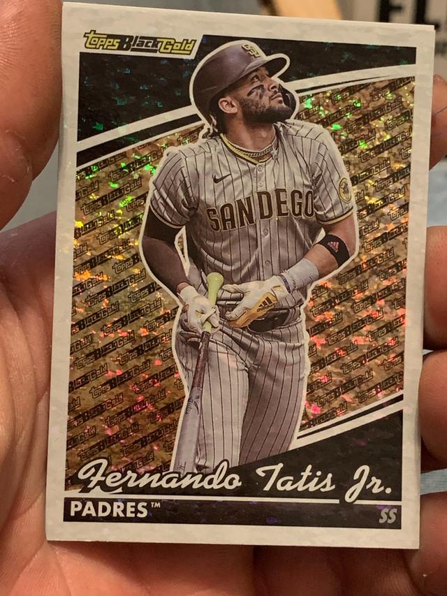 2022 Topps Update Fernando Tatis Jr. Black Gold Set #BG-21