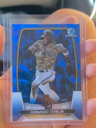 2023 Bowman Chrome Sapphire Fernando Tatis Jr. ﻿Base Set #28