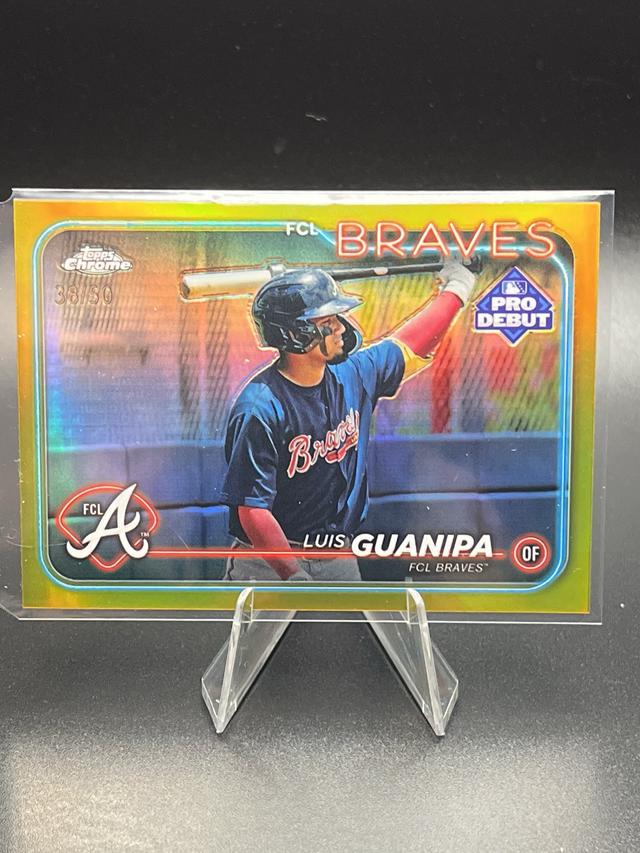 2024 Topps Pro Debut Luis Guanipa Chrome Gold Refractors /50 #PDC-159