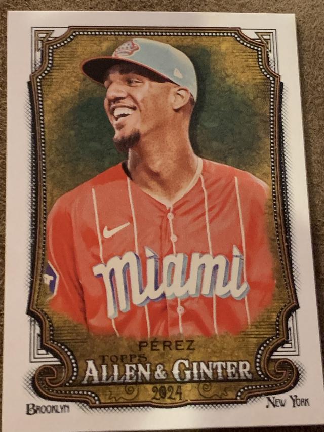 2024 Topps Allen & Ginter Eury Pérez ﻿Base Set #18