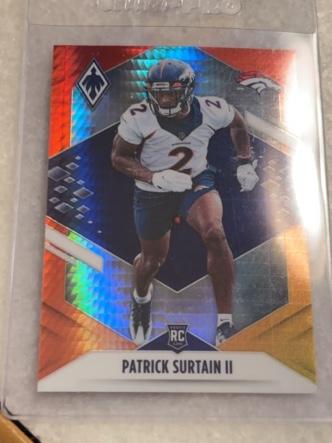 2021 Panini Phoenix Football Patrick Surtain II Base Set #145