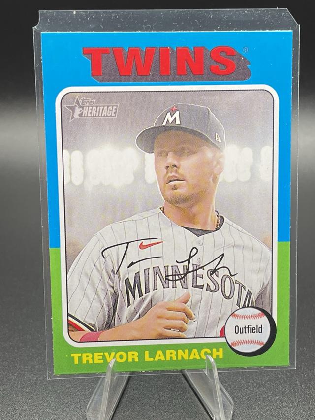 2024 Topps Heritage Trevor Larnach VETERANS II #455