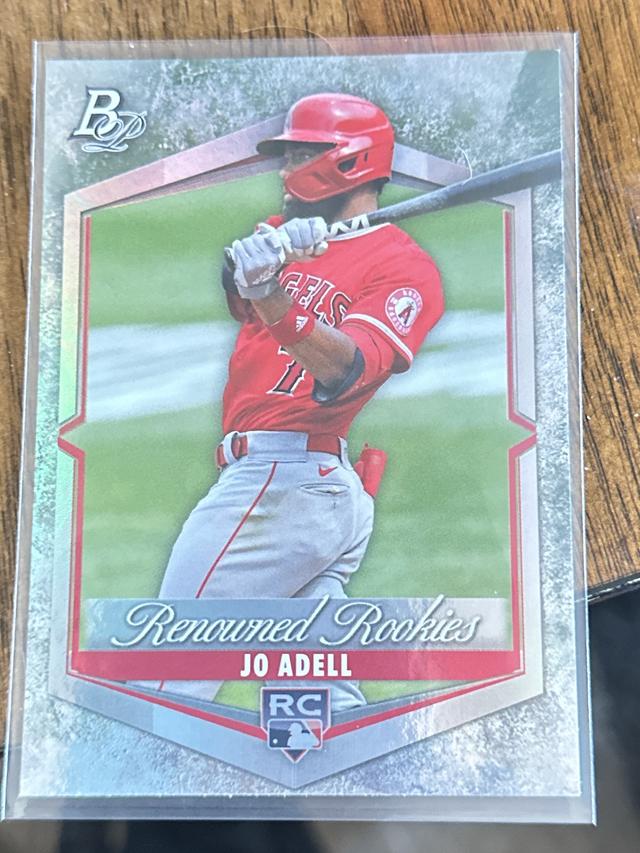 2021 Bowman Platinum Jo Adell Renowned Rookies #RR-3