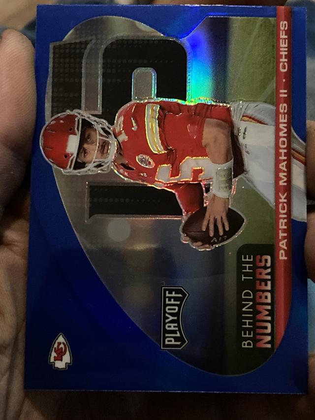 2021 Panini Playoff Patrick Mahomes II Behind the Numbers Set #BTN-PMA