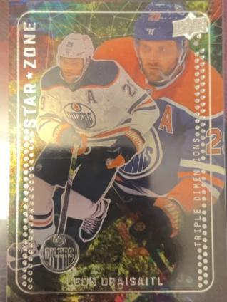 2023-24 Upper Deck Series 1 Leon Draisaitl Star Zone Set #SZ-20