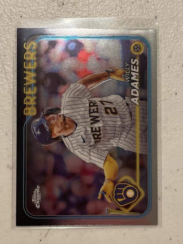 2024 Topps Chrome Willy Adames ﻿Base Set #126