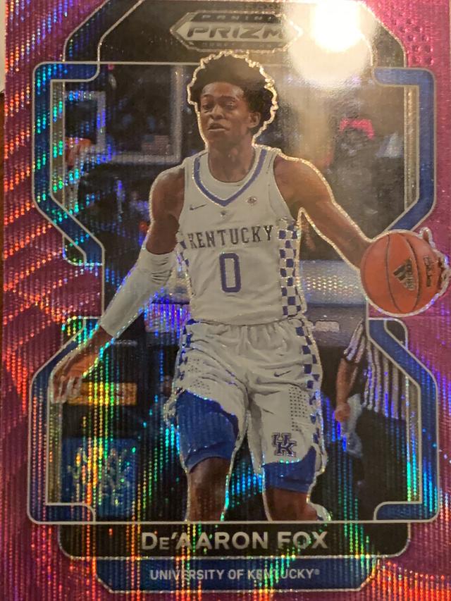 2022-23 Panini Prizm Draft Picks De'Aaron Fox Base Set #11