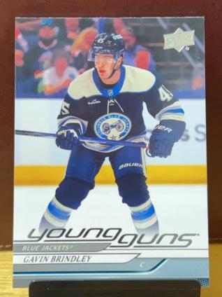 2024-25 Upper Deck Series 1 Gavin Brindley Young Guns #207