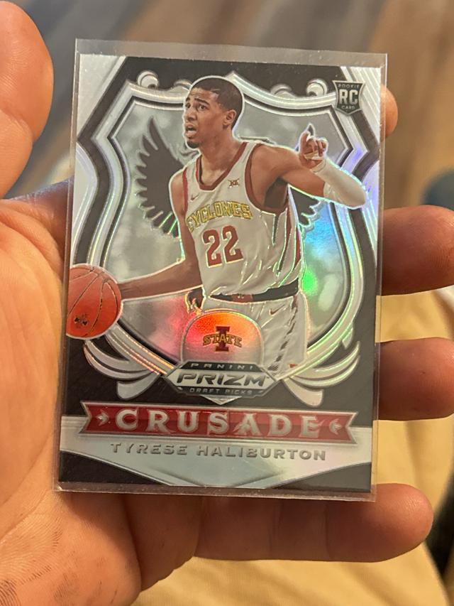 2020 Panini Prizm Draft Picks Tyrese Haliburton Base Set #90