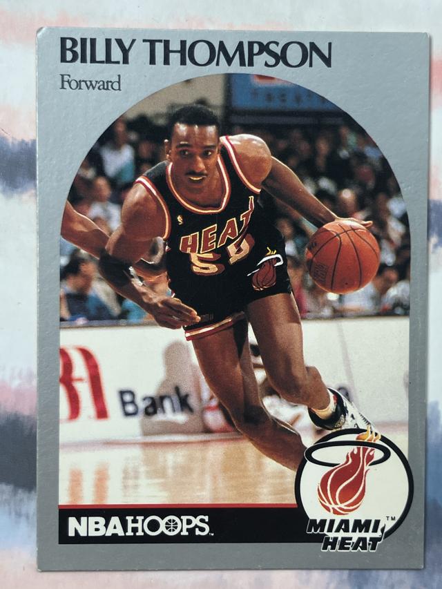 1990-91 Hoops Basketball a Billy Thompson ERR ﻿Base #171