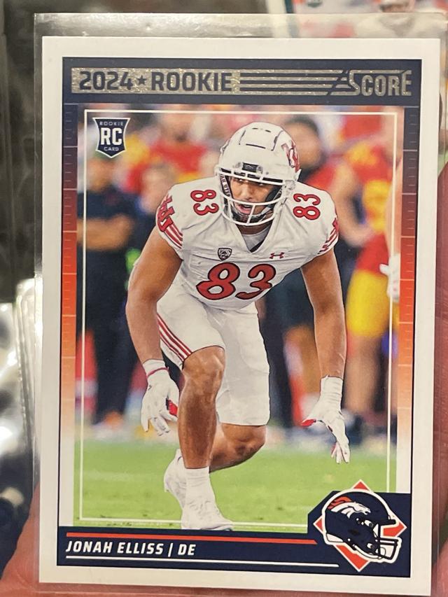 2024 Score Football Jonah Elliss Rookies #371