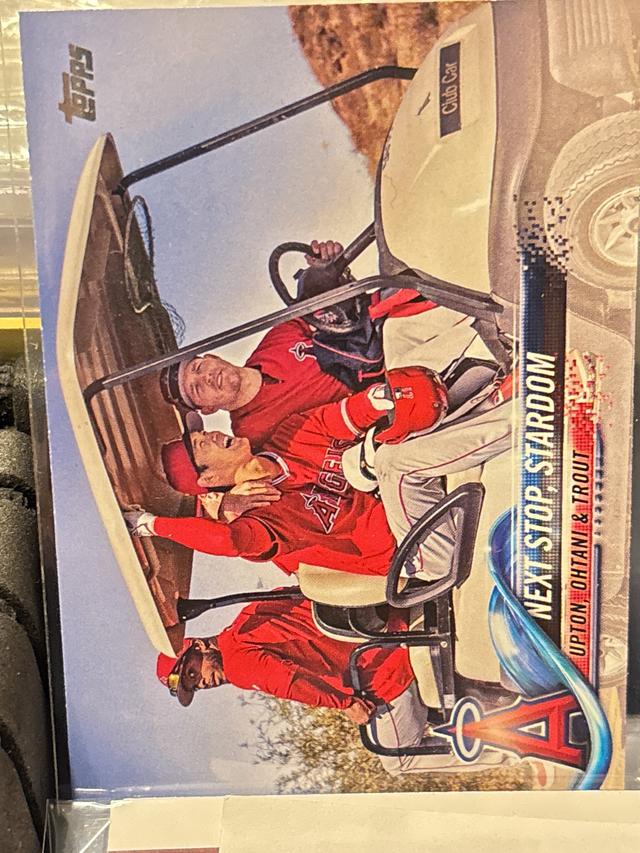 2018 Topps Update Series Angels BASE SET #US158