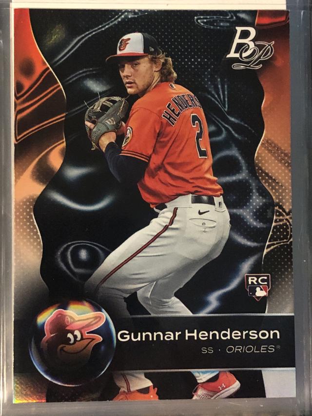 2023 Bowman Platinum Gunnar Henderson BASE CARDS #79