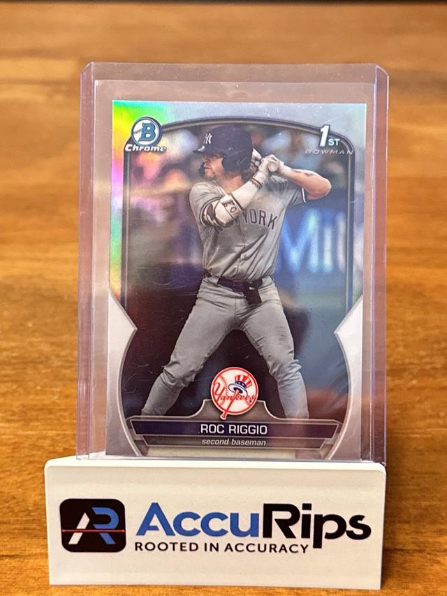 2023 Bowman Draft Roc Riggio Bowman Chrome Refractor Parallel #BDC-30