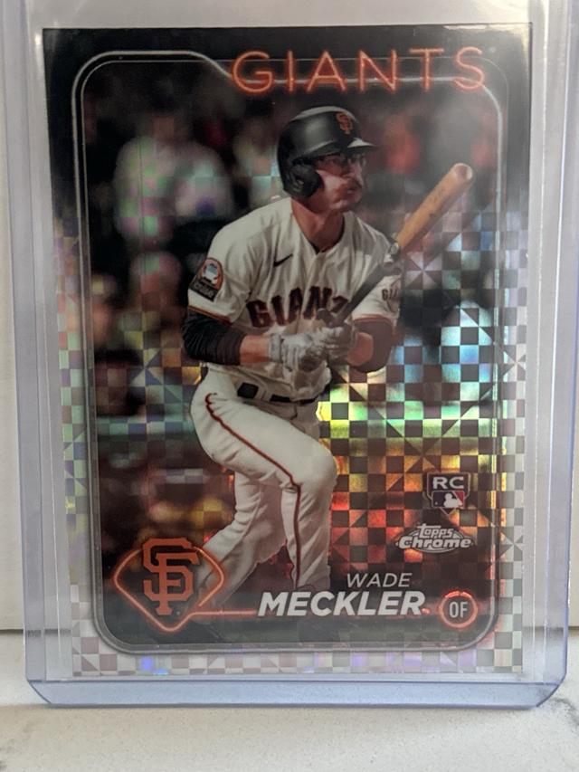 2024 Topps Chrome Wade Meckler ﻿Base Set X-Fractors #22