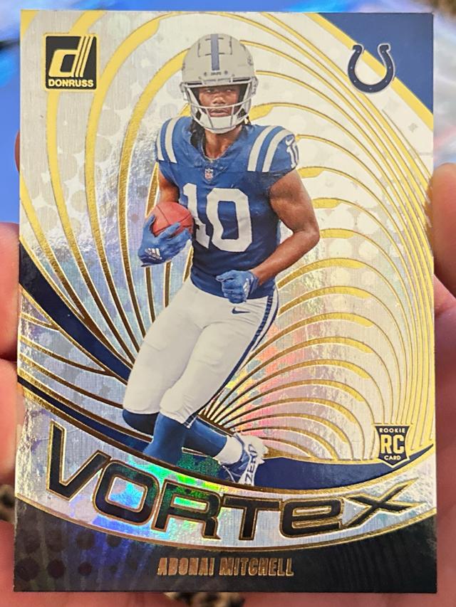 2024 Donruss Football Adonai Mitchell Vortex #VOR-AMI