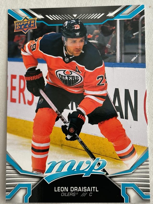 2022-23 Upper Deck MVP Leon Draisaitl Base Short Prints Set Ice Battles #219