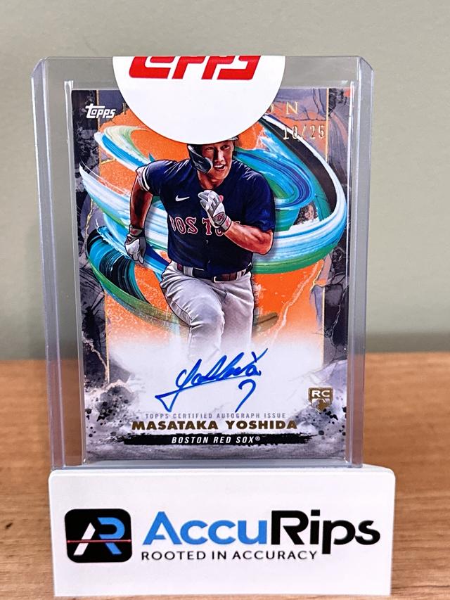 2023 Topps Inception Masataka Yoshida Blue /25 #BRES-MY