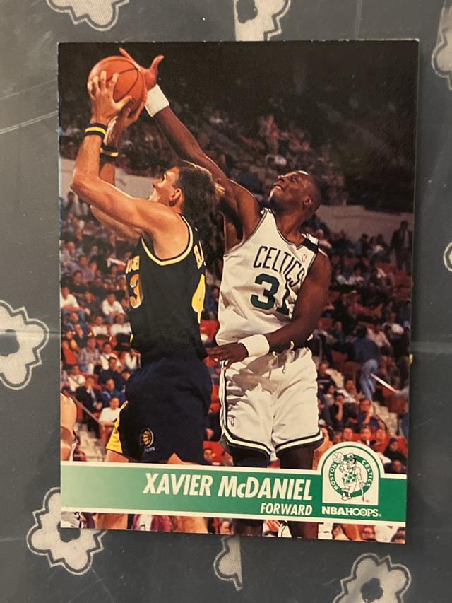 1994-95 Hoops Basketball Xavier McDaniel ﻿Base #12