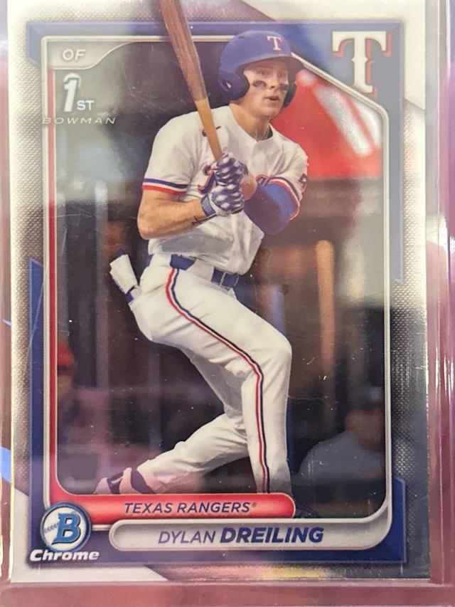 2024 Bowman Draft Dylan Dreiling Chrome Base #BDC-42