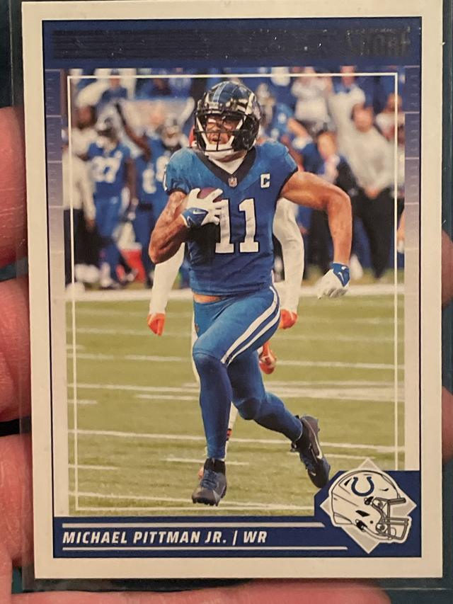 2024 Score Football Michael Pittman Jr. ﻿Base Set #121